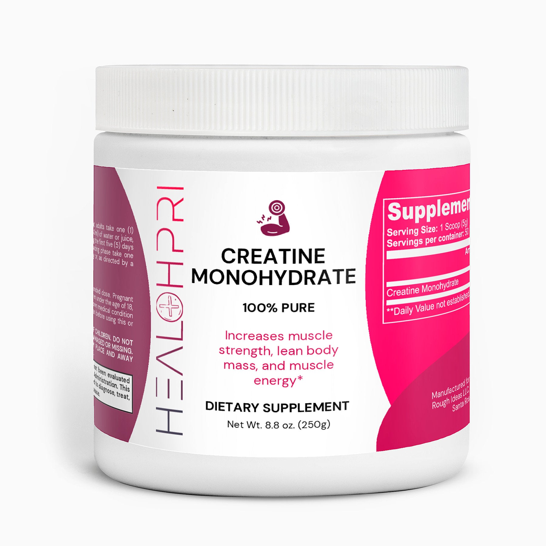 HEALTHPRI Creatine 5G, Amino Acids & Blends. 🌟Premium Ingredients🌟 - ✅ FREE USA SHIPPING ✅ - 😃Feel Great😃 Healthpri.com