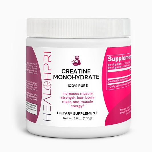 HEALTHPRI Creatine 5G, Amino Acids & Blends. 🌟Premium Ingredients🌟 - ✅ FREE USA SHIPPING ✅ - 😃Feel Great😃 Healthpri.com