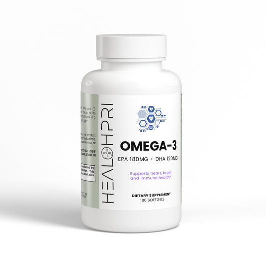 HEALTHPRI Omega-3 Essential EPA/DHA, Fish Oil & Omega Fatty Acids. 🌟Premium Ingredients🌟 - ✅ FREE USA SHIPPING ✅ - 😃Feel Great😃 Healthpri.com
