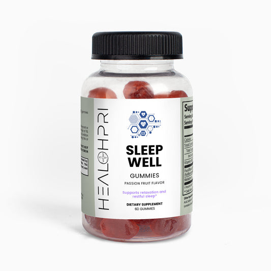 HEALTHPRI Sleep Well Gummies (Adult), Specialty Supplements. 🌟Premium Ingredients🌟 - ✅ FREE USA SHIPPING ✅ - 😃Feel Great😃 Healthpri.com