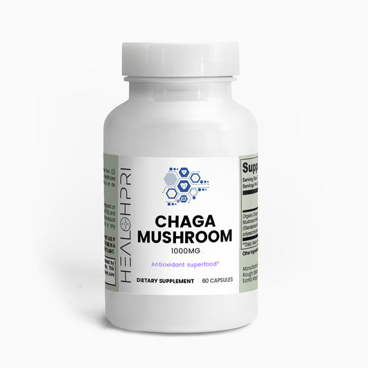 HEALTHPRI Chaga Mushroom, 🌿 Natural Extracts 🌿. 🌟Premium Ingredients🌟 - ✅ FREE USA SHIPPING ✅ - 😃Feel Great😃 Healthpri.com