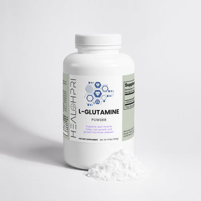 HEALTHPRI Ultra-Pure L-Glutamine Powder, Amino Acids & Blends. 🌟Premium Ingredients🌟 - ✅ FREE USA SHIPPING ✅ - 😃Feel Great😃 Healthpri.com
