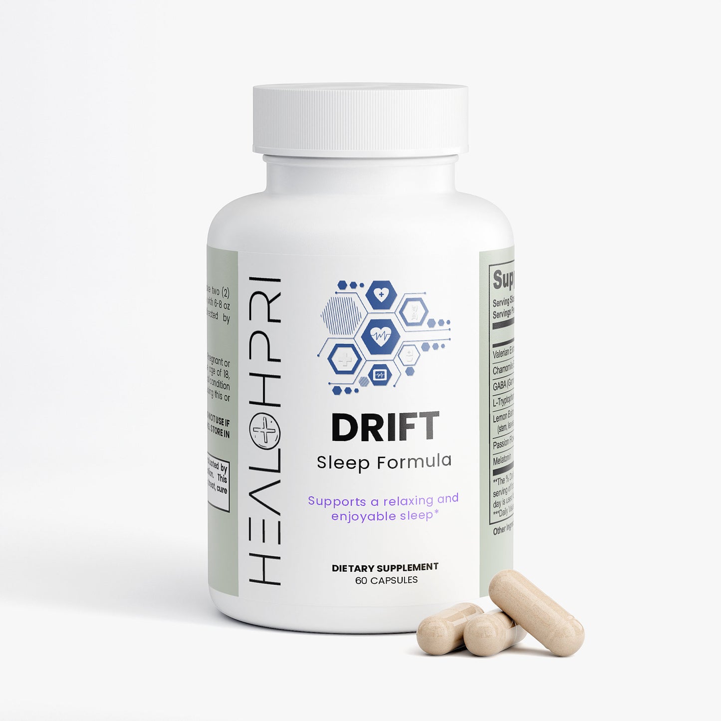 HEALTHPRI Drift, Sleep & Relaxation. 🌟Premium Ingredients🌟 - ✅ FREE USA SHIPPING ✅ - 😃Feel Great😃 Healthpri.com
