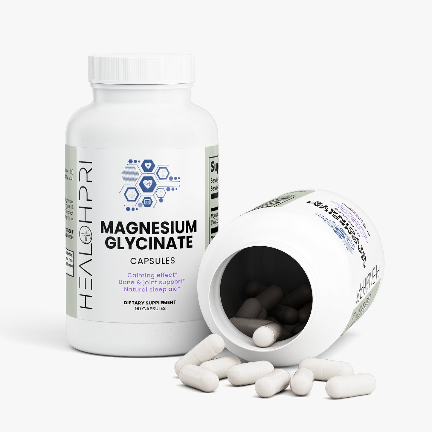 HEALTHPRI Magnesium Glycinate, Vitamins & Minerals. 🌟Premium Ingredients🌟 - ✅ FREE USA SHIPPING ✅ - 😃Feel Great😃 Healthpri.com