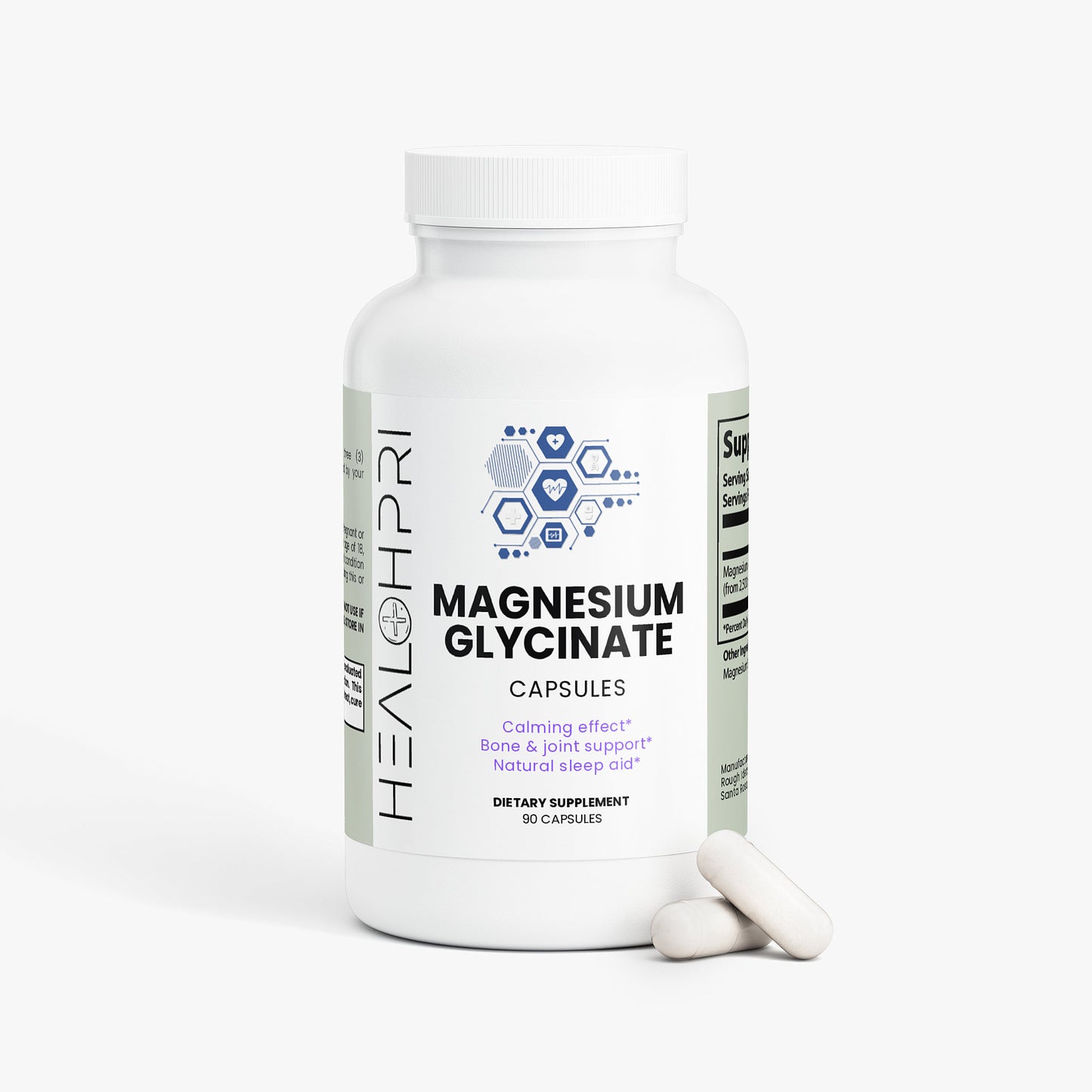 HEALTHPRI Magnesium Glycinate, Vitamins & Minerals. 🌟Premium Ingredients🌟 - ✅ FREE USA SHIPPING ✅ - 😃Feel Great😃 Healthpri.com