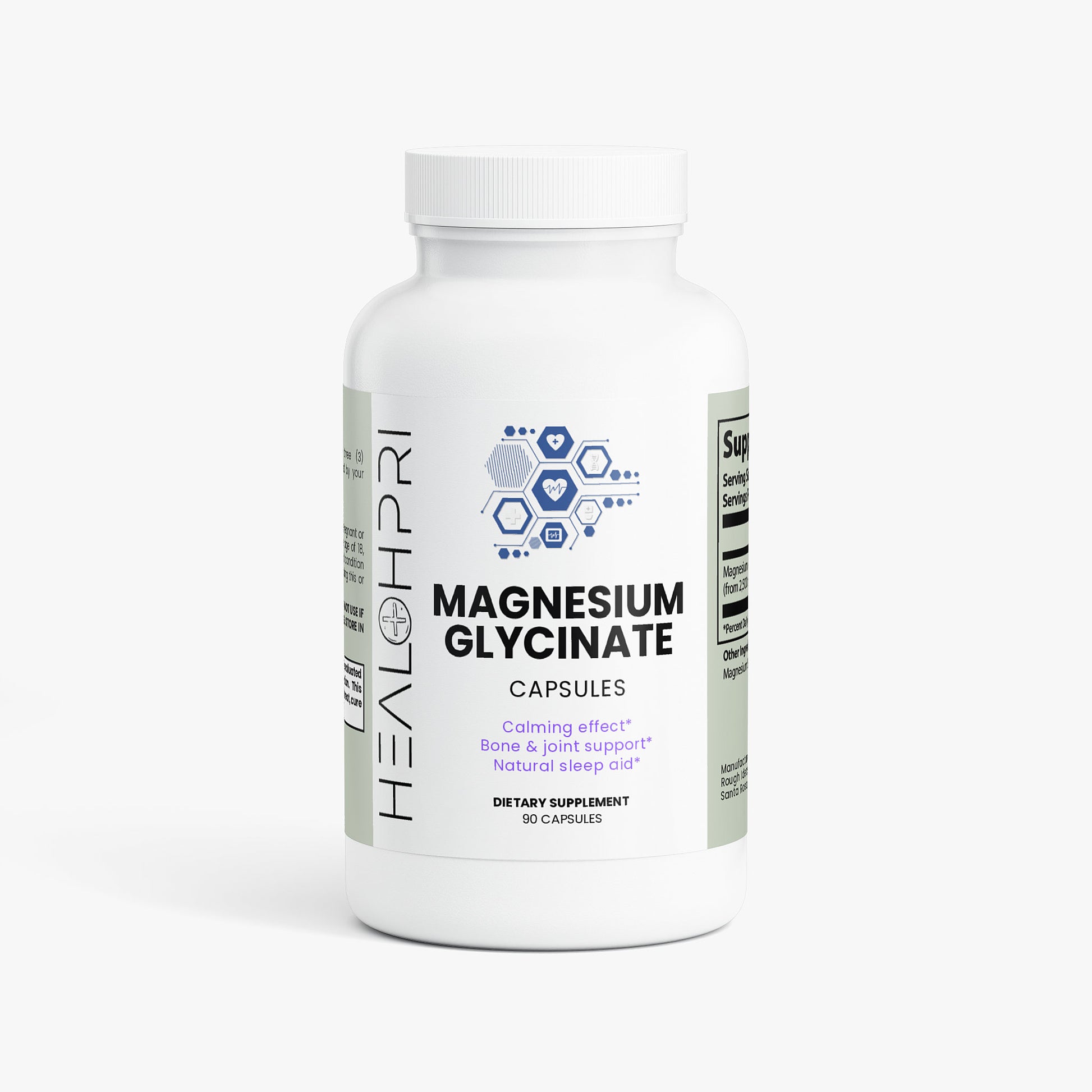 HEALTHPRI Magnesium Glycinate, Vitamins & Minerals. 🌟Premium Ingredients🌟 - ✅ FREE USA SHIPPING ✅ - 😃Feel Great😃 Healthpri.com
