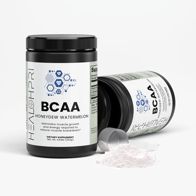 HEALTHPRI BCAA Workout Powder (Melon), Amino Acids & Blends. 🌟Premium Ingredients🌟 - ✅ FREE USA SHIPPING ✅ - 😃Feel Great😃 Healthpri.com