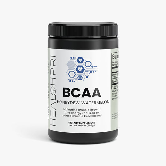 HEALTHPRI BCAA Workout Powder (Melon), Amino Acids & Blends. 🌟Premium Ingredients🌟 - ✅ FREE USA SHIPPING ✅ - 😃Feel Great😃 Healthpri.com