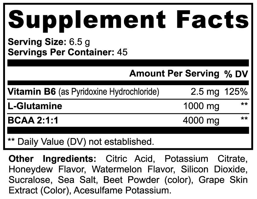 HEALTHPRI BCAA Workout Powder (Melon), Amino Acids & Blends. 🌟Premium Ingredients🌟 - ✅ FREE USA SHIPPING ✅ - 😃Feel Great😃 Healthpri.com