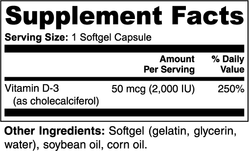 HEALTHPRI Vitamin D3 2,000 IU, Vitamins & Minerals. 🌟Premium Ingredients🌟 - ✅ FREE USA SHIPPING ✅ - 😃Feel Great😃 Healthpri.com