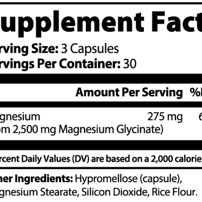 HEALTHPRI Magnesium Glycinate, Vitamins & Minerals. 🌟Premium Ingredients🌟 - ✅ FREE USA SHIPPING ✅ - 😃Feel Great😃 Healthpri.com