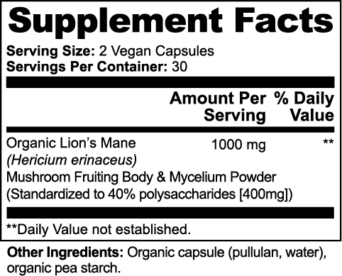 HEALTHPRI Lion's Mane Mushroom, 🌿 Natural Extracts 🌿. 🌟Premium Ingredients🌟 - ✅ FREE USA SHIPPING ✅ - 😃Feel Great😃 Healthpri.com