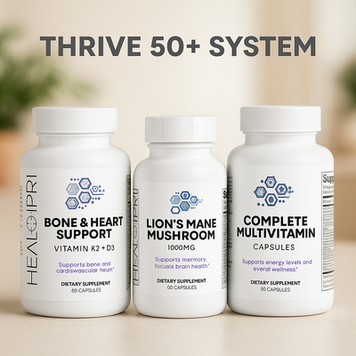 Thrive 50+ System, Specialty Supplements. 🌟Premium Ingredients🌟 - ✅ FREE USA SHIPPING ✅ - 😃Feel Great😃 Healthpri.com