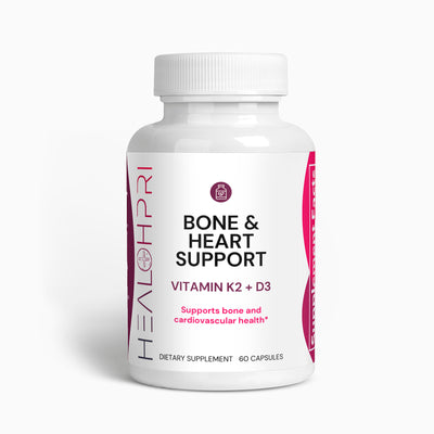 HEALTHPRI Bone & Heart Support, Specialty Supplements.   🌟Premium Ingredients🌟 - ✅ FREE USA SHIPPING ✅ - 😃Feel Great😃 Healthpri.com