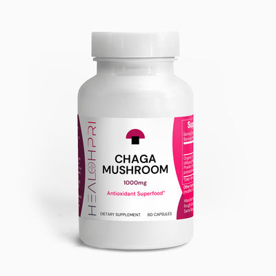 HEALTHPRI Chaga Mushroom, 🌿 Natural Extracts 🌿.   🌟Premium Ingredients🌟 - ✅ FREE USA SHIPPING ✅ - 😃Feel Great😃 Healthpri.com