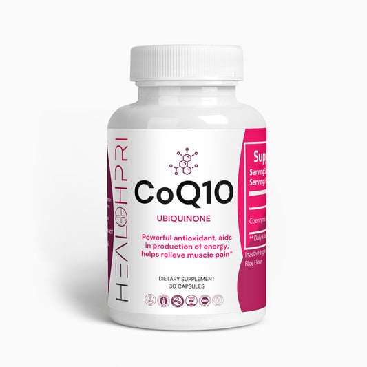 HEALTHPRI CoQ10, Specialty Supplements.   🌟Premium Ingredients🌟 - ✅ FREE USA SHIPPING ✅ - 😃Feel Great😃 Healthpri.com