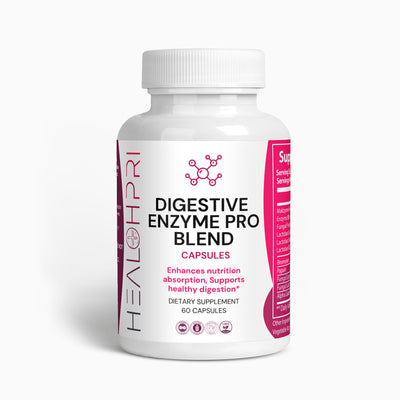 HEALTHPRI Digestive Enzyme Pro Blend, Specialty Supplements.   🌟Premium Ingredients🌟 - ✅ FREE USA SHIPPING ✅ - 😃Feel Great😃 Healthpri.com
