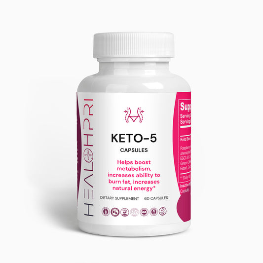 HEALTHPRI Keto-5, Specialty Supplements.   🌟Premium Ingredients🌟 - ✅ FREE USA SHIPPING ✅ - 😃Feel Great😃 Healthpri.com