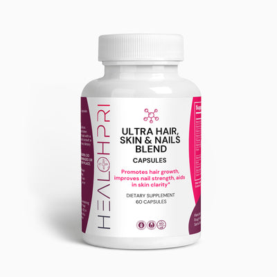 HEALTHPRI Ultra Hair, Skin and Nails Blend, Vitamins & Minerals.   🌟Premium Ingredients🌟 - ✅ FREE USA SHIPPING ✅ - 😃Feel Great😃 Healthpri.com